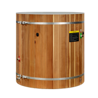 PVC Barrel Cold Plunge Tub, Dynamic Cold Therapy (DCT-B-042-PLPC-34)