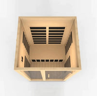 Dynamic Santiago 2-Person Low EMF Infrared Sauna (DYN-6209-01)