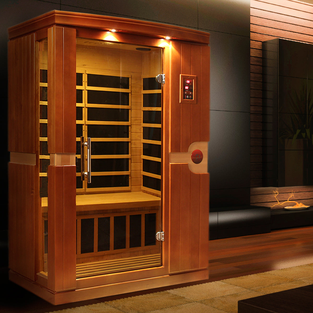3-Person Far Infrared Indoor Sauna (DYN-6210-01)