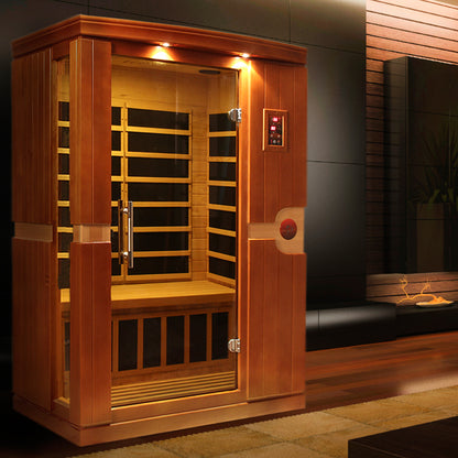 Dynamic "Venice" 2 Person Low EMF Far IR Sauna (DYN-6210-01)