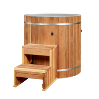 PVC Barrel Cold Plunge Tub, Dynamic Cold Therapy (DCT-B-042-PLPC-34)