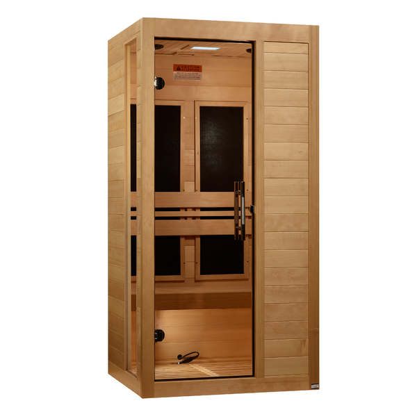Dynamic Veneto 1-2 Person Low EMF Infrared Sauna (DYN-6115-05)