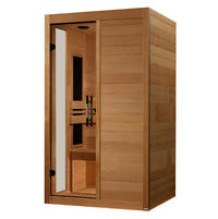 Dynamic Veneto 1-2 Person Low EMF Infrared Sauna (DYN-6115-05)